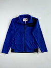 The North Face Royal Blue Fleece Zip Jacket with Black Panels (S)