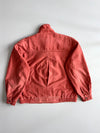 Pierre Cardin | Quilted-Lined Bomber Jacket | Rust/Brick (L/Xl)