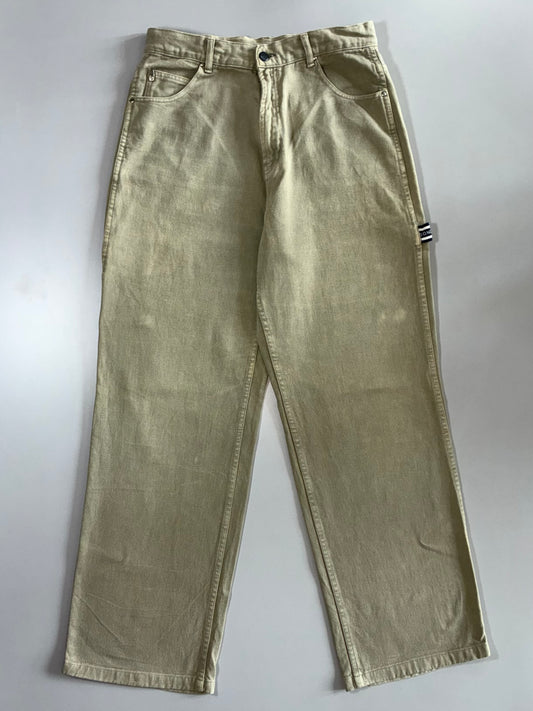 Sonora Khaki Straight Fit Jeans (W:30 |L:40)