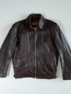 Vintage Premium Original Leather (Furr Inside & Detechable Collar) Jacket (S)