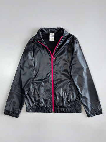 adidas | Y2K Glossy Windbreaker Black/Pink (S)