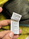 The North Face Colorblock Quarter Zip Sweater Fleece – Lime/Olive women’s (M)