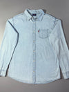 Dickies Light Wash Chambray Denim Shirt (M)