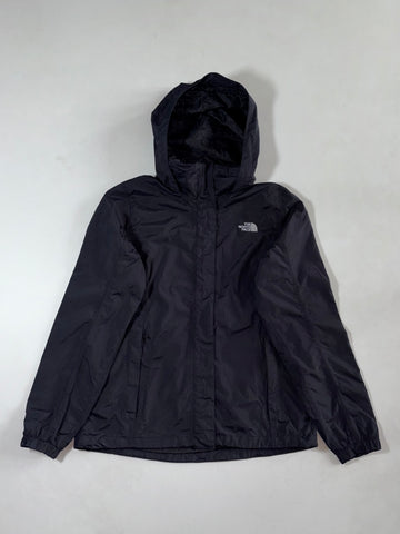 Vintage The North Face Black Hooded Rain Jacket Woman’s  (M)