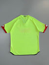 Lotto FSV Mainz 05 Kömmerling Premium Fenster Neon Lime Yellow Away Football Jersey (L)