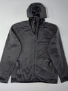 Puma Textured Fleece Zip Hoodie – Grey (M)