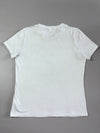 FILA Diagonal Logo Stripe Tee – White All-Over Print Women’s  (M)