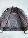 1389 Designed in Australia Colorblock Quilted Lined Women’s Leather Moto Jacket (Paded)(S/XS)