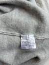 Lacoste Light Grey Knit Crewneck Sweater (M)