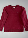 Tommy Hilfiger Denim Maroon Crewneck Sweatshirt (S)