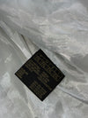 Vintage Heeli White Leather Racer Jacket (S)