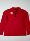 The North Face Red Quarter-Zip Fleece – (S)