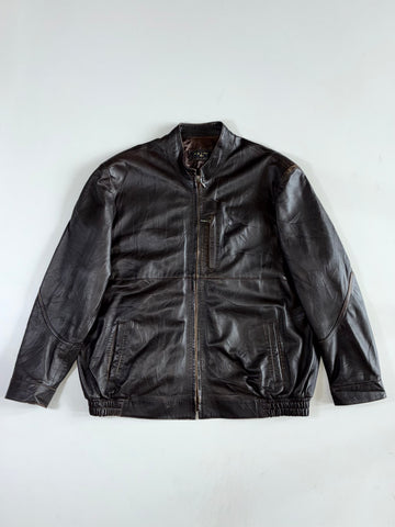 Vintage Premium Original Leather Jacket (2XL)