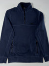 Abercrombie & Fitch Navy Quarter Zip Sweatshirt  (S)