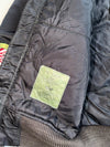 ZAlpha Industries Air Crew MA-1 Bomber Jacket | Heavy Patchwork Aviation Style (Very Rare)  (L)