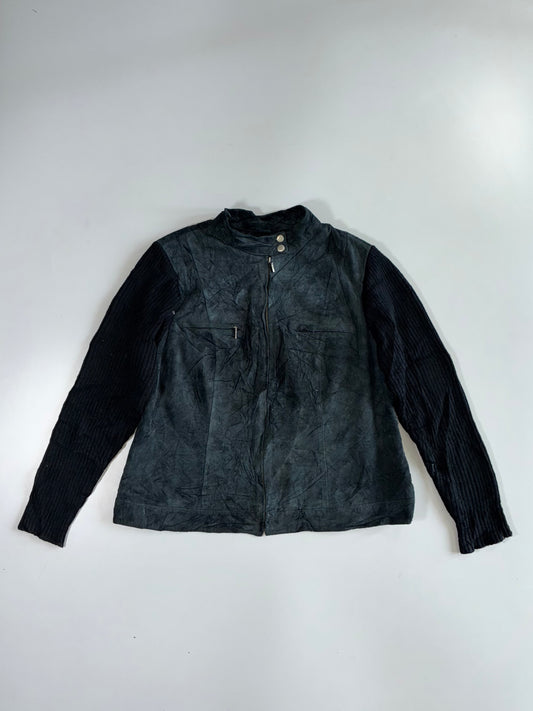 Alfani Premium Original Sued Leather Jacket Womens (M)
