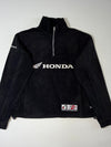 Joe Rocket x Honda Motorcycle Black Quarter-Zip Fleece Jacket (L)