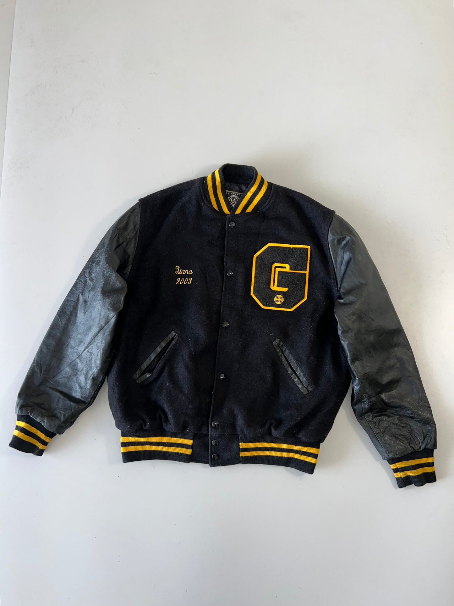 ZSuper Premium Varsity Jacket Leather Sleeves (L)