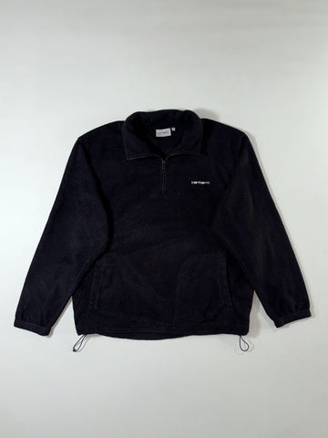 Carhartt Quarter-Zip Fleece Pullover  Black, (XL)