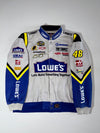 Vintage Y2K JH Design Jimmie Johnson #48 Lowe’s NASCAR Racing Jacket (2XL/3XL)