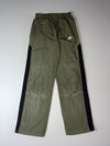 Nike Nylon Track Pants – Olive/Black  (W:26) (L:41)