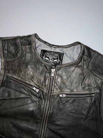 ZSuper Premium Original Half Leather Jacket (L)