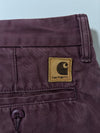 Carhartt Maroon Bermuda Chino Shorts (W:36) (L:21.5)