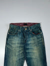 Energie Tartan-Lined Vintage Jeans (W:32 |L:44)