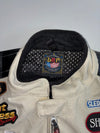 Yellow Corn Black Running Project Racing Moto Jacket with Patches Padded (L)