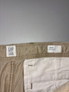 GAP Classic Beige Straight-Leg Chino Pants (W:32) (L:40)