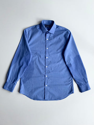 Tommy Hilfiger Blue TH Flex Slim Fit Stretch Shirt (Size M)