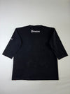 Pansion Dragon Cross Gothic Oversized 3/4 Sleeve Tee – Black (3XL/4XL)