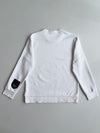Guess White Triangle Logo Crewneck Sweatshirt | Size (M)