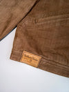 ZThe Heritage Vintage Marlboro Classics Hard Cotton Canvas  Leather Collar  Work Jacket (RARE) (L/XL)