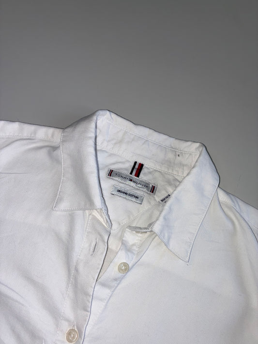Tommy Hilfiger Organic Cotton Button-Up Shirt White Women’s(S)
