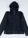 Polo Ralph Lauren | Hooded Zip Jacket | Black (S/M)
