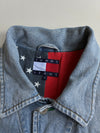 Vintage Tommy Jeans Light Wash Denim Trucker Jacket (XL)