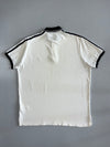 Polo Ralph Lauren | Contrast Trim Pique Polo | White & Navy (XL)