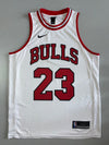 Nike Bulls Jersey White Red #23 (L)