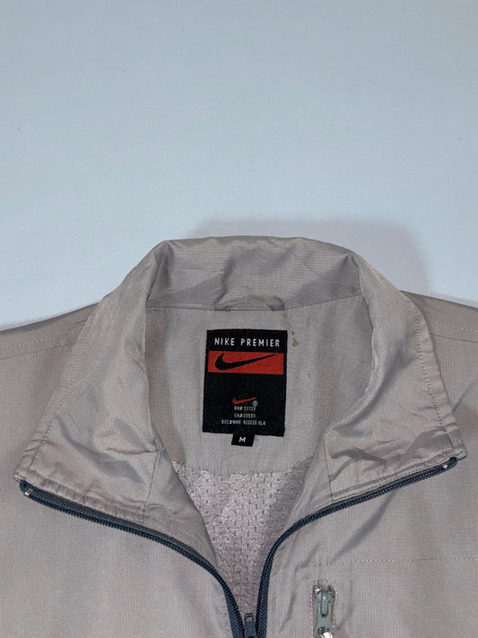 Nike Premier Grey Zip-Up Windbreaker Jacket Size (XL)