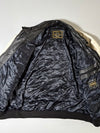 B.O.S Black & White USA Leather Racing Jacket (2XL)
