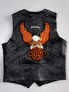 Gensler Pure Leather Biker Vest (S/M)
