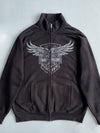 Harley-Davidson | Eagle Wings Track Jacket Black | (XL)
