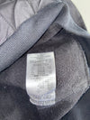 Kappa Italia Black Quilted Half-Zip Sweatshirt (L)
