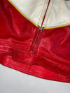 Vintage Schwabenleder Yamaha R1 Two-Piece Leather Racing Suit Jacket + Pants Set – Made in Germany (M) Pant (W:38|L:40)(PADDED)