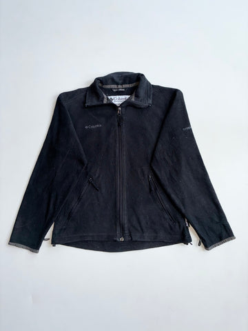 Vintage Columbia Black Titanium Zip-Up Fleece Jacket women’s (XS)