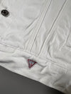 Guess Los Angeles White Denim Trucker Jacket (M)