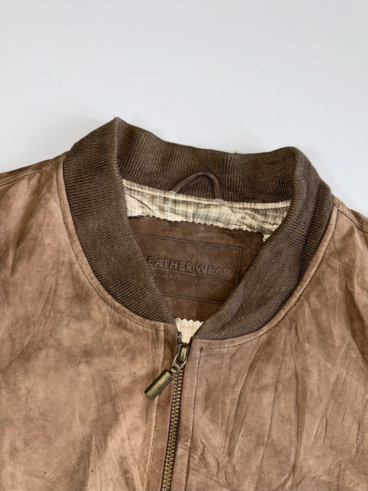 Super Premium Original Pure Suede Leather Oversized Jacket (S)