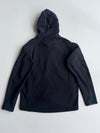 Mont-Bell Black Softshell Fleece-Lined Hooded Jacket (S/M)
