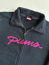 Vintage Puma Pink Script Zip-Up Track Jacket (S)
